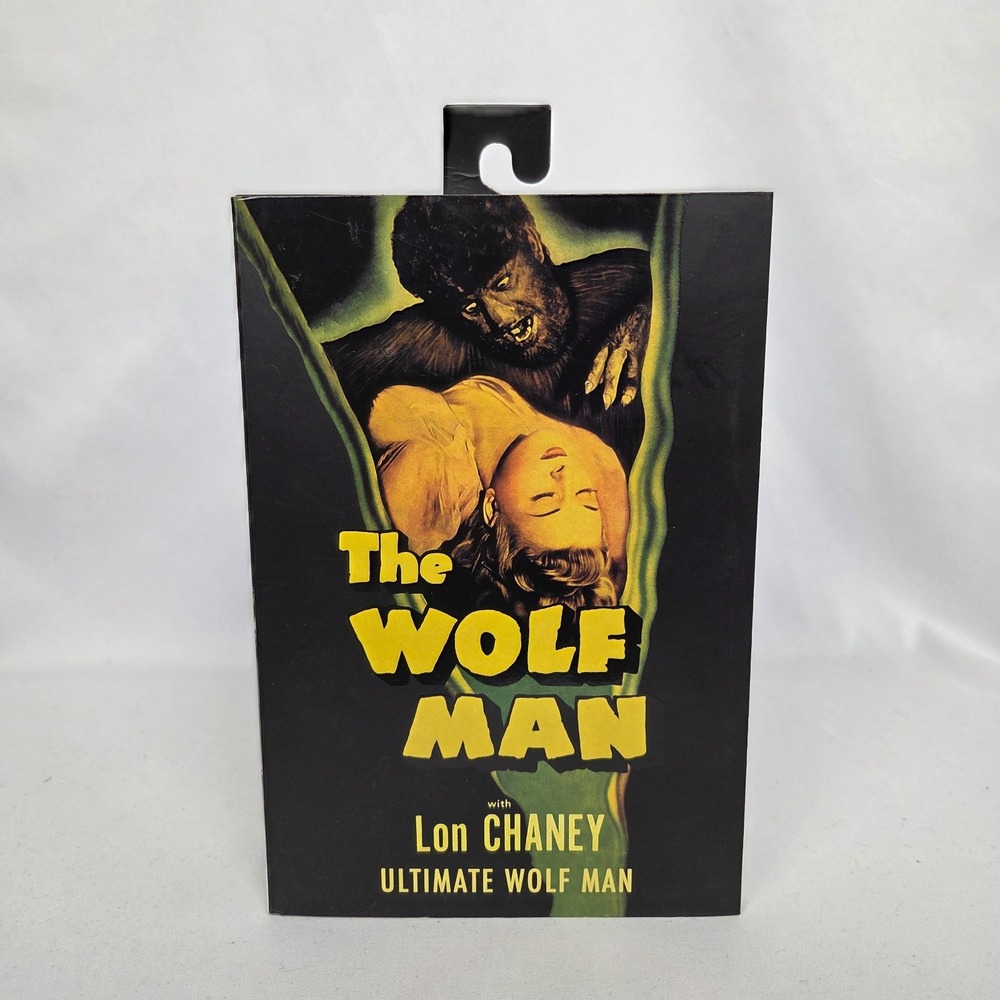 NEW NECA The Wolf Man with Lon Chaney Ultimate Wolf Man‎ Figure with accessories